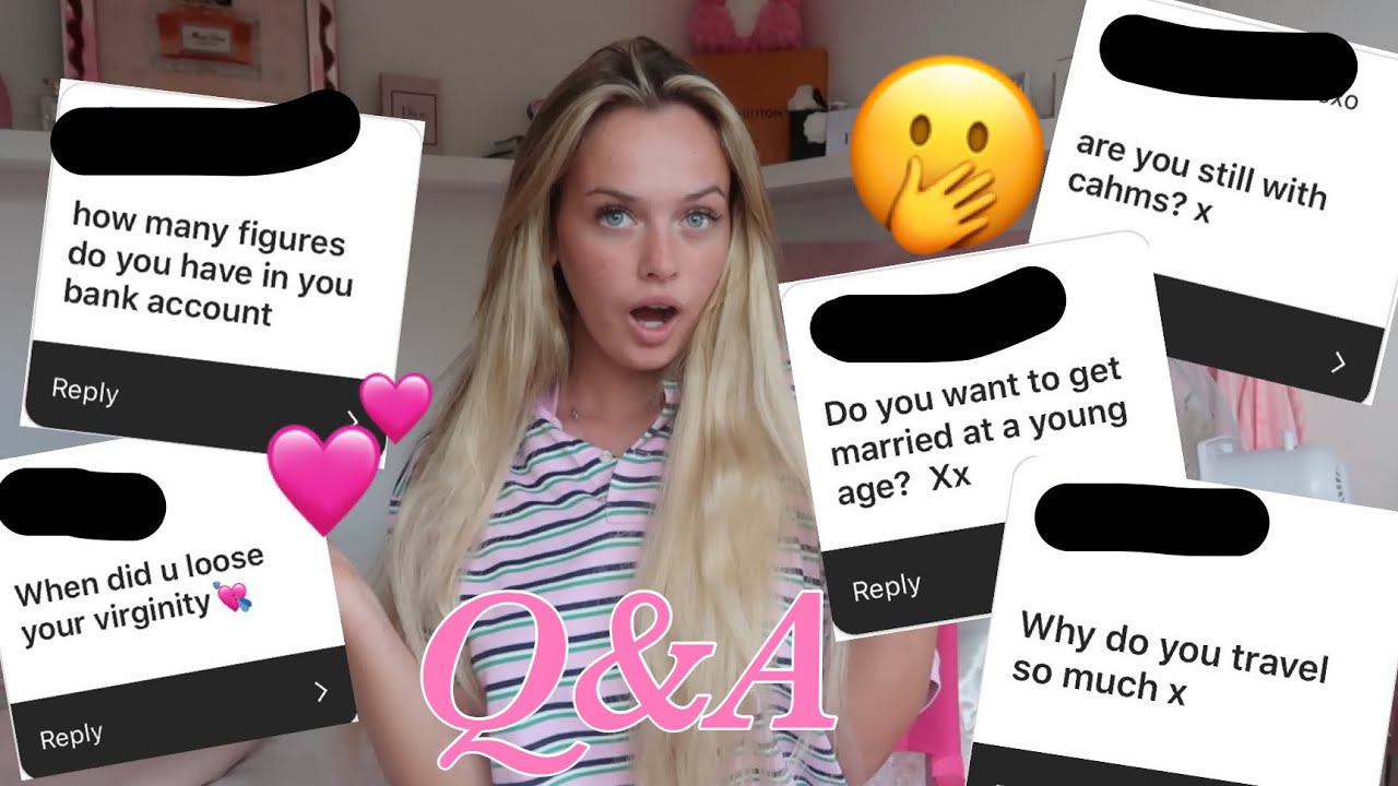 JUICY Q&A!!🤪💓 - College, Virginity, Dr*gs & More!!🔥