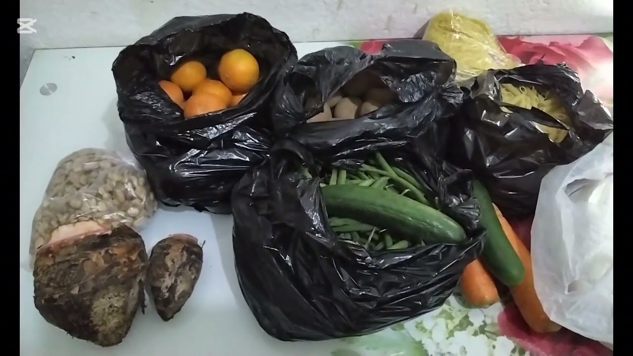 مشتريات 5ج/10ج/15ج/20ج 🌿عمرت بيتي بأقل الامكانيات خضار وفواكه ولازم الفطار والعشاء غداء اقتصادي ب30ج