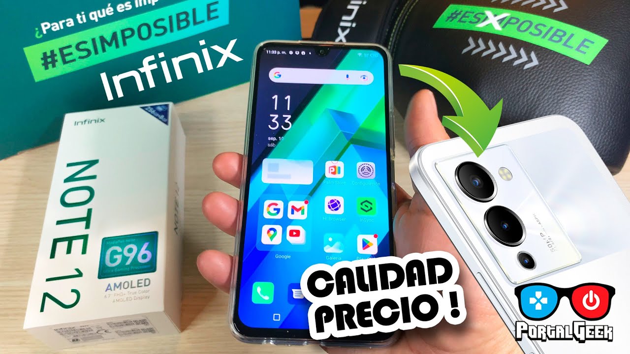 INFINIX NOTE 12 Unboxing y Review en Español