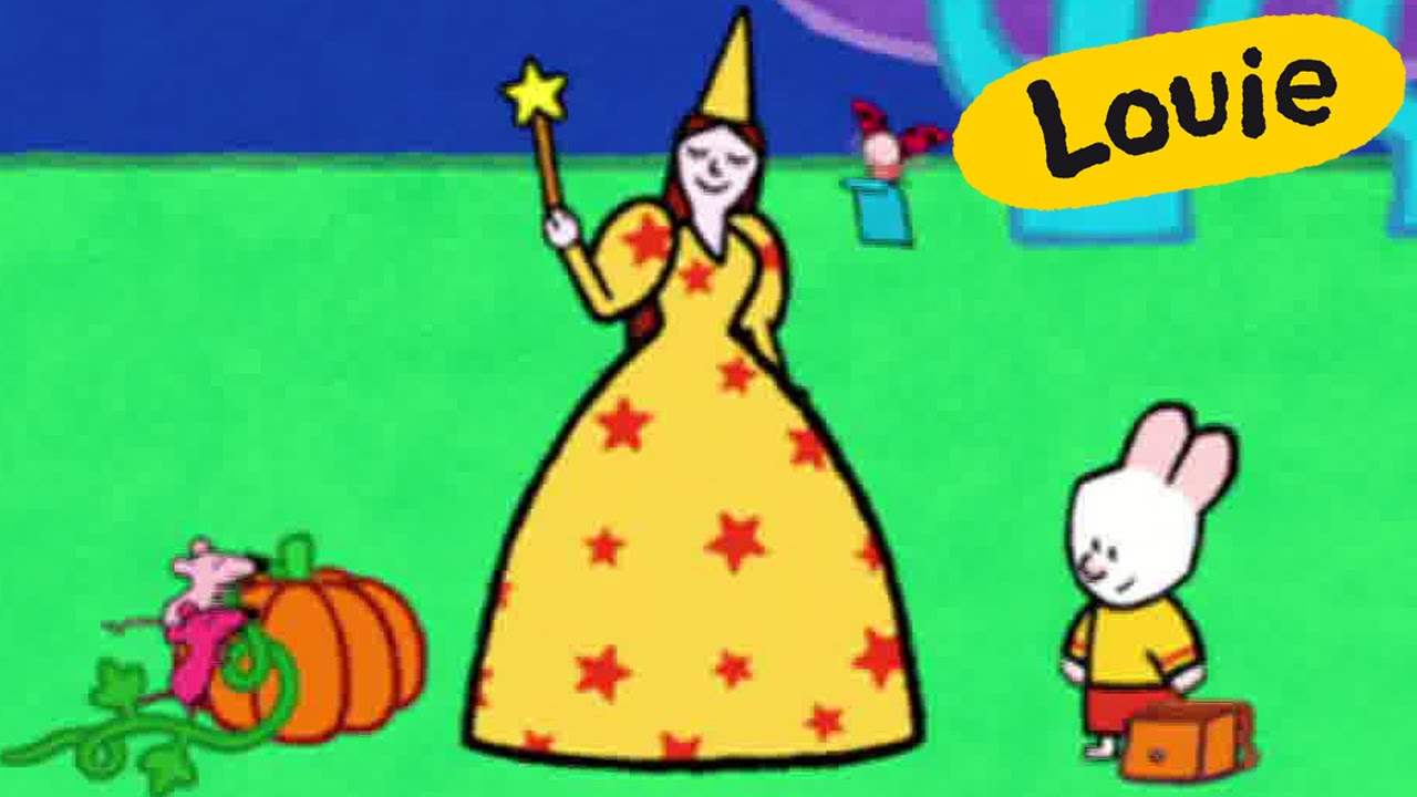 Louie, draw me a fairy | Learn to draw cartoon for kids