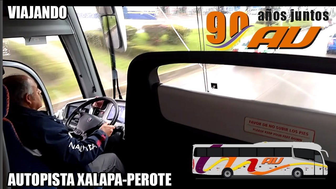 Subiendo las Cumbres de Autopista Xalapa-Perote (Neblina)