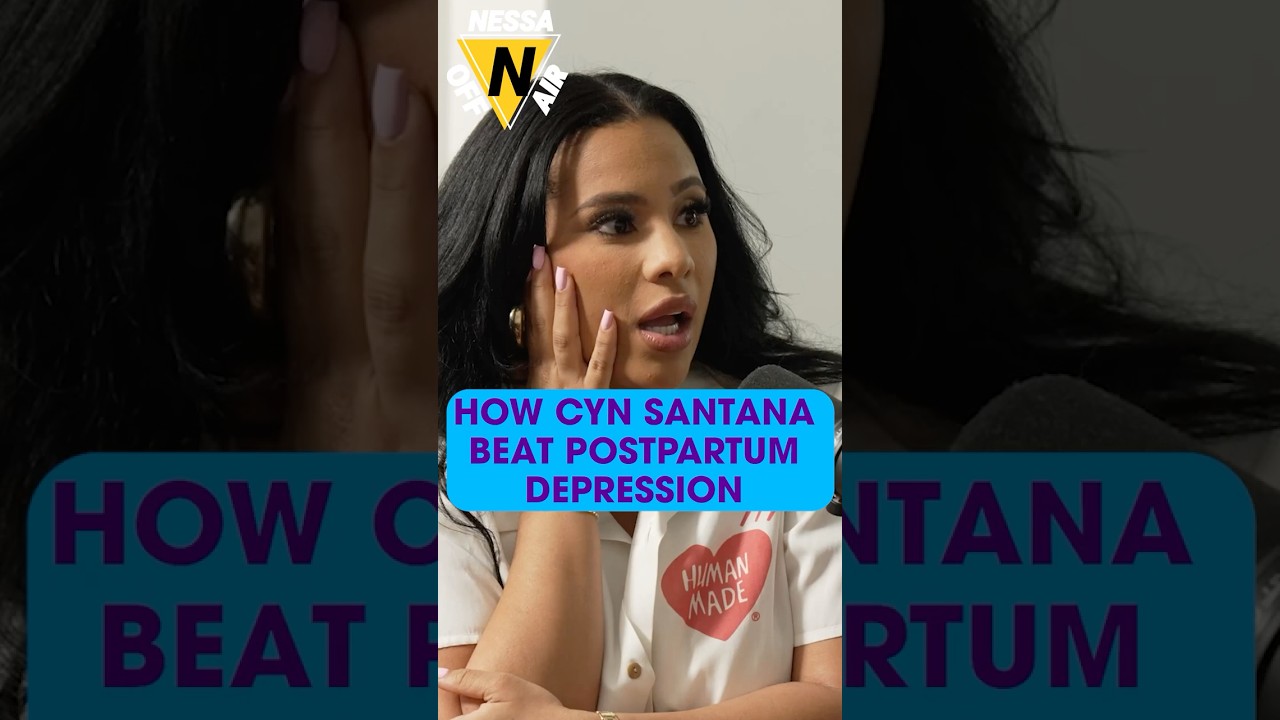 HOW CYN SANTANA BEAT POST PARTUM DEPRESSION  |  Nessa Off Air Ep. 112 #podcast #shorts