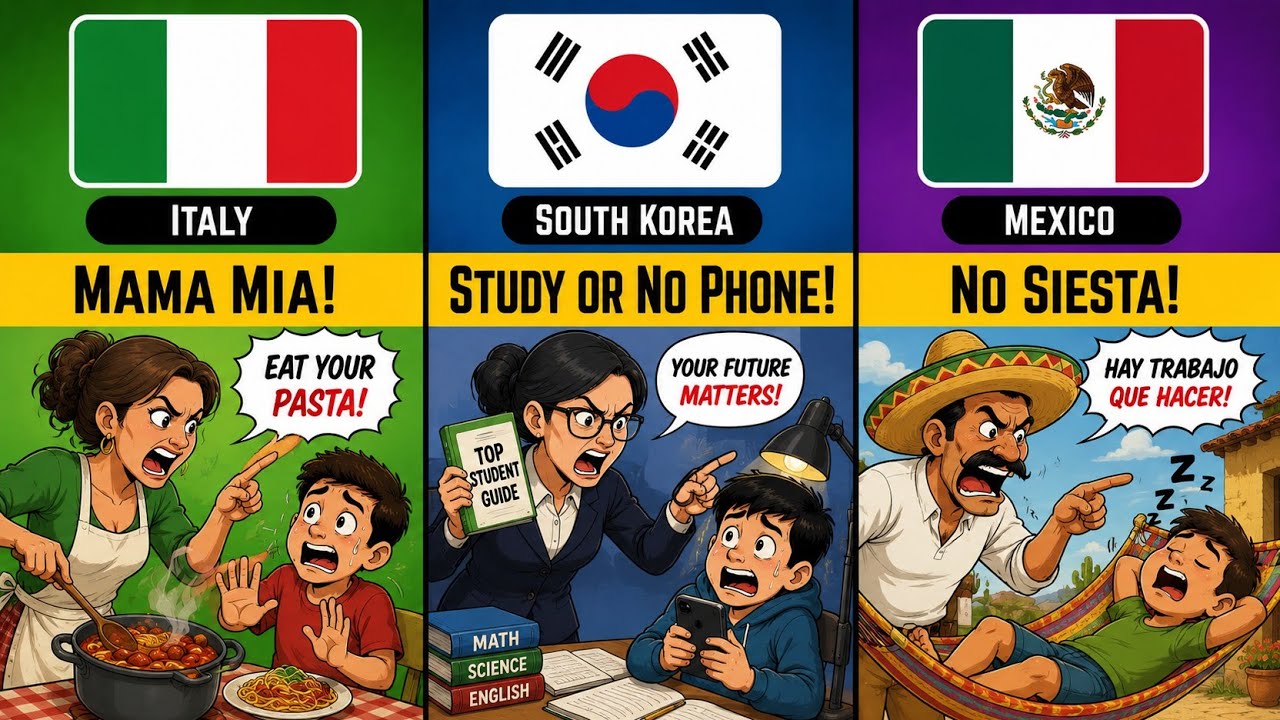Parents Reaction To Bad Grades Around The World 😭🌍