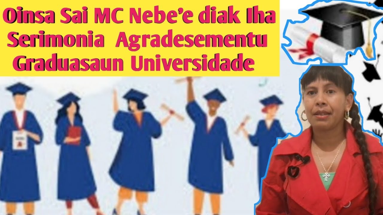 Agenda no Oinsa Sai MC iha serimonia Agradesemento Graduasaun||Tutorial MC|| Part.6