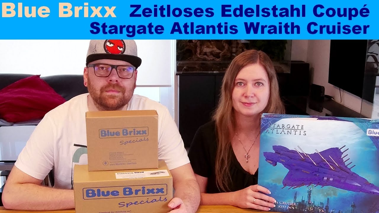 Wir bauen das zeitlose Edelstahl Coupé und den Wraith Cruiser von Blue Brixx 😁