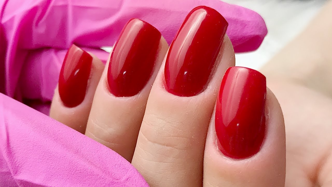 Przedlużanie  Paznokci Na Formie | Kwadrat | Żel Easy Shape Light Rose Indigo