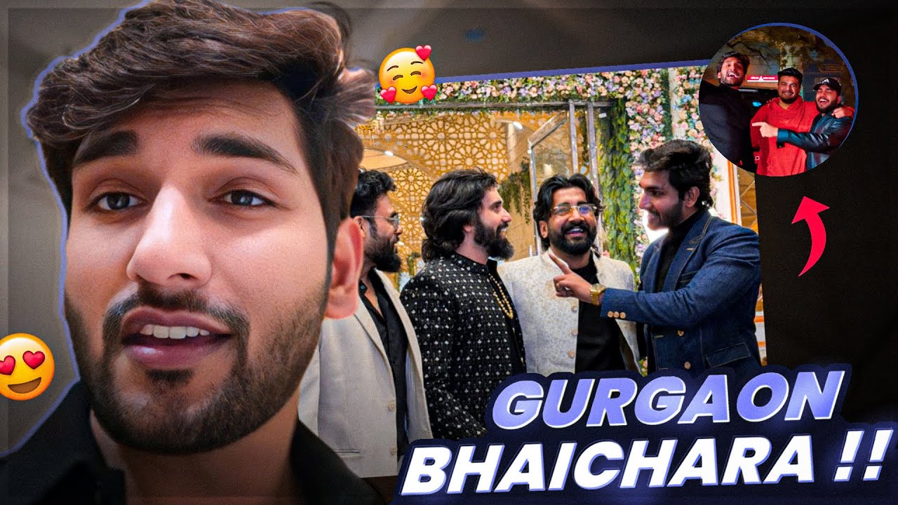 Gurgaon bhaichara vlog | dosto ke sath full masti” ( gurgaon vlog ) ❤️‍🔥