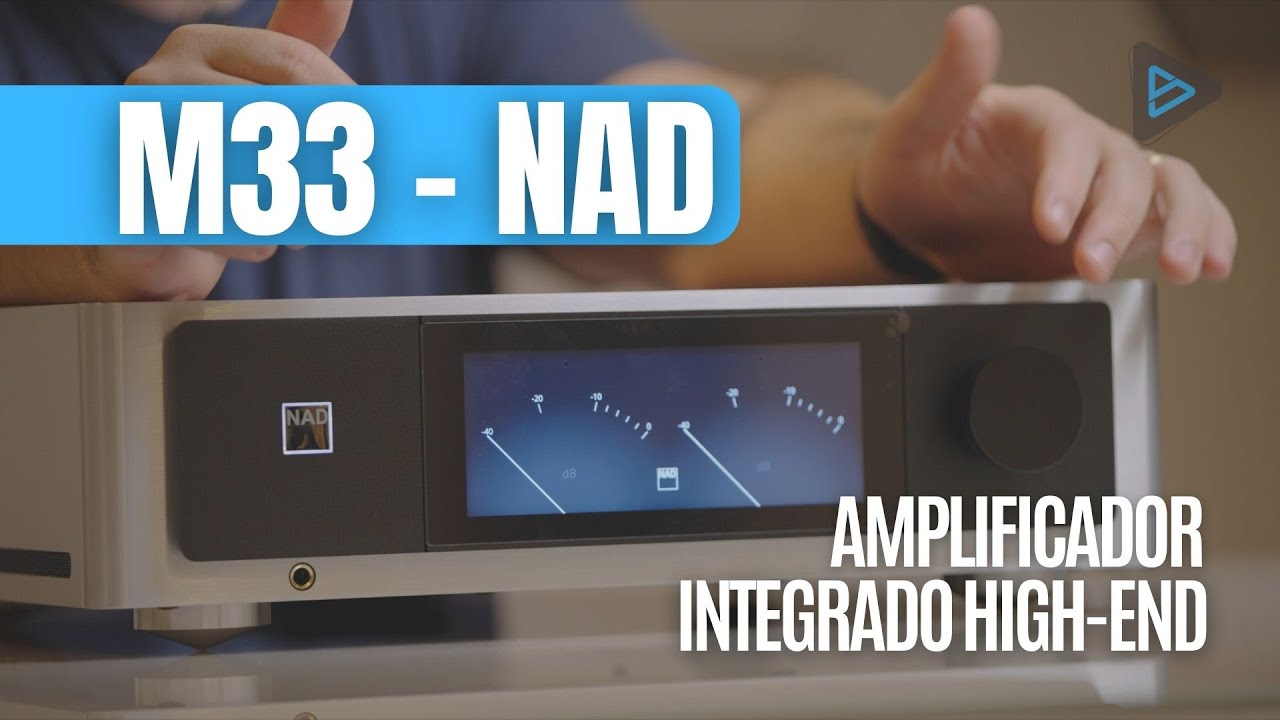 Amplificador Estéreo High End - Master Series NAD M33