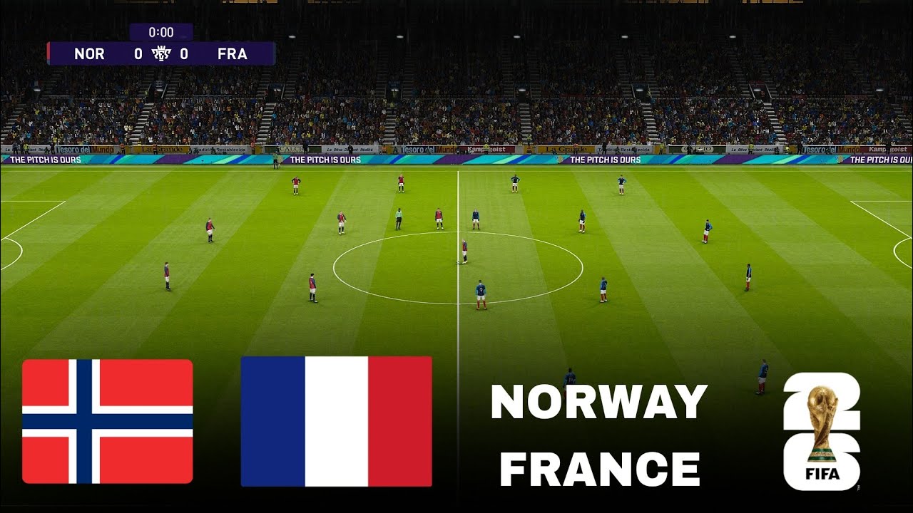 🔴 Norway vs France 🇳🇴 🇫🇷 | eFootball PES21 Gameplay Simulation | World Cup Thriller!