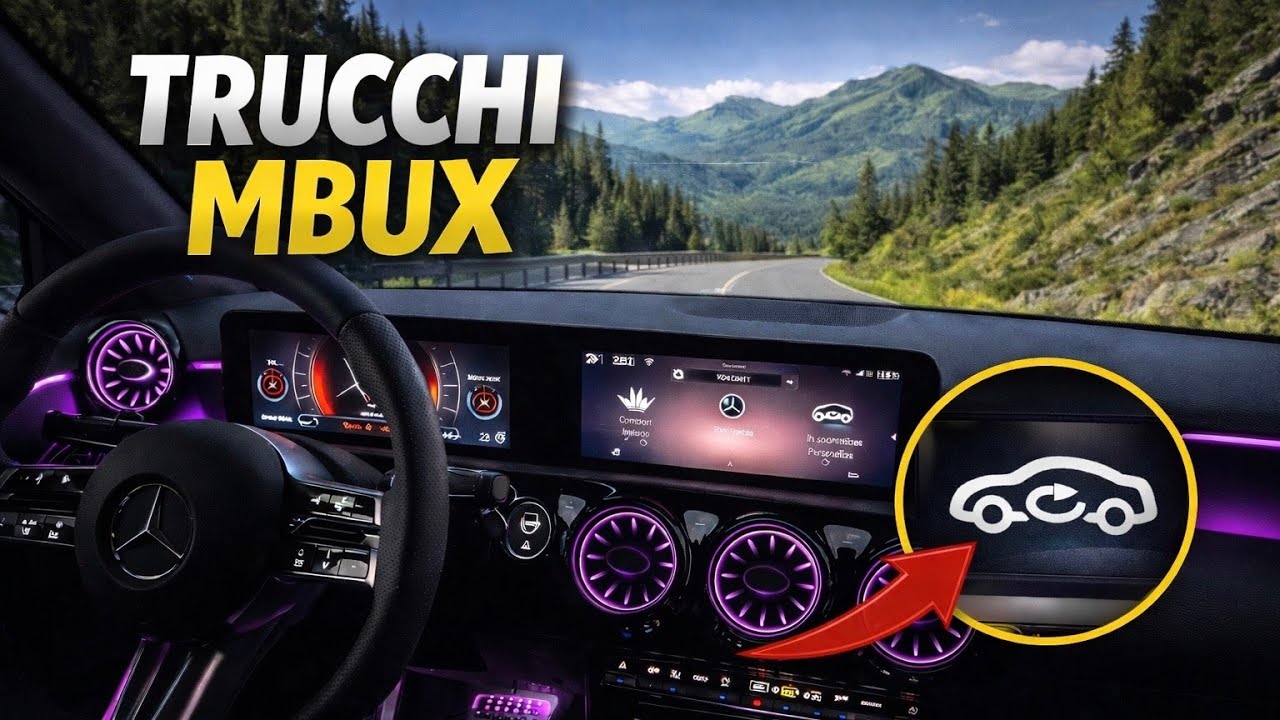 10 TRUCCHI NASCOSTI MBUX Mercedes che (quasi) NESSUNO conosce 🤯