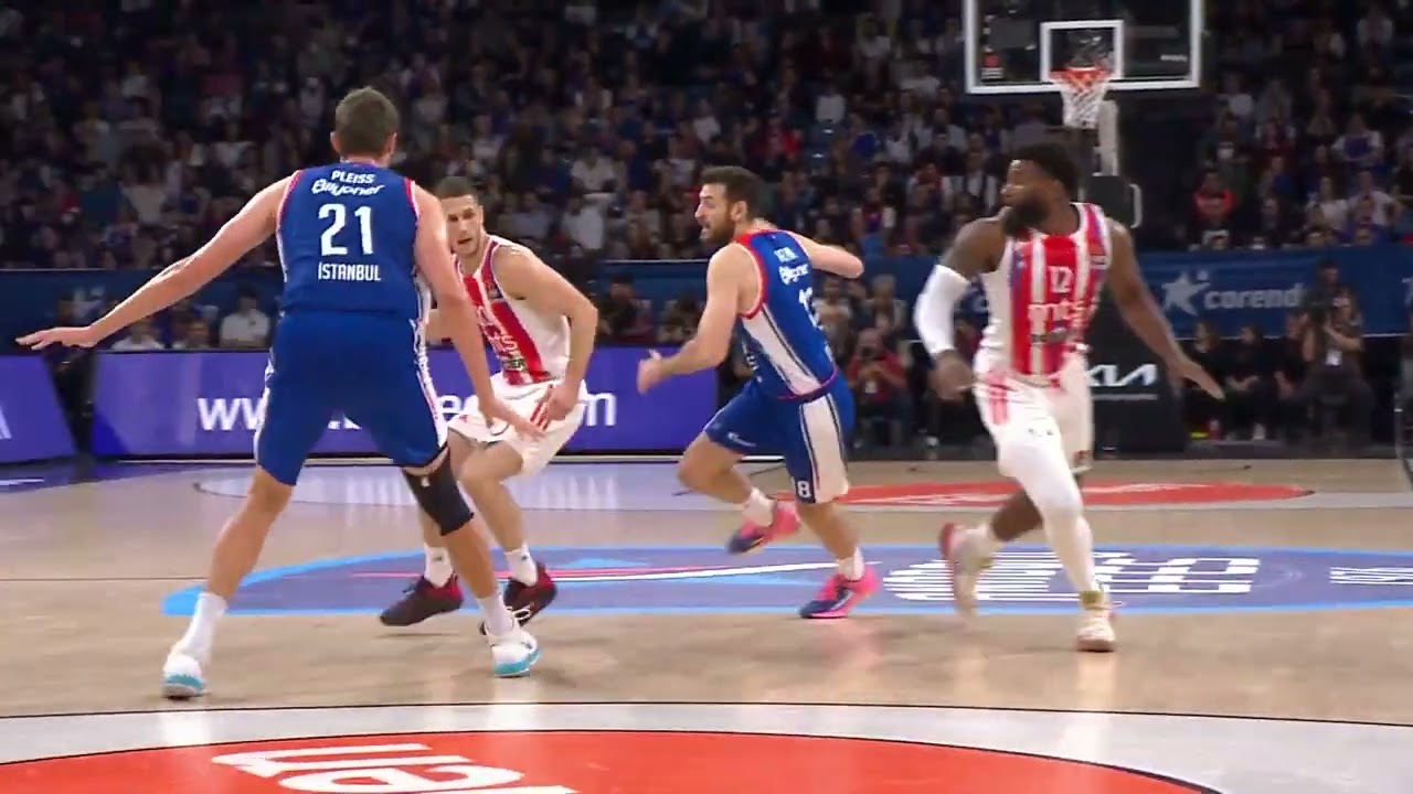 Nikola Ivanović Highlights vs Anadolu Efes | EuroLeague R1
