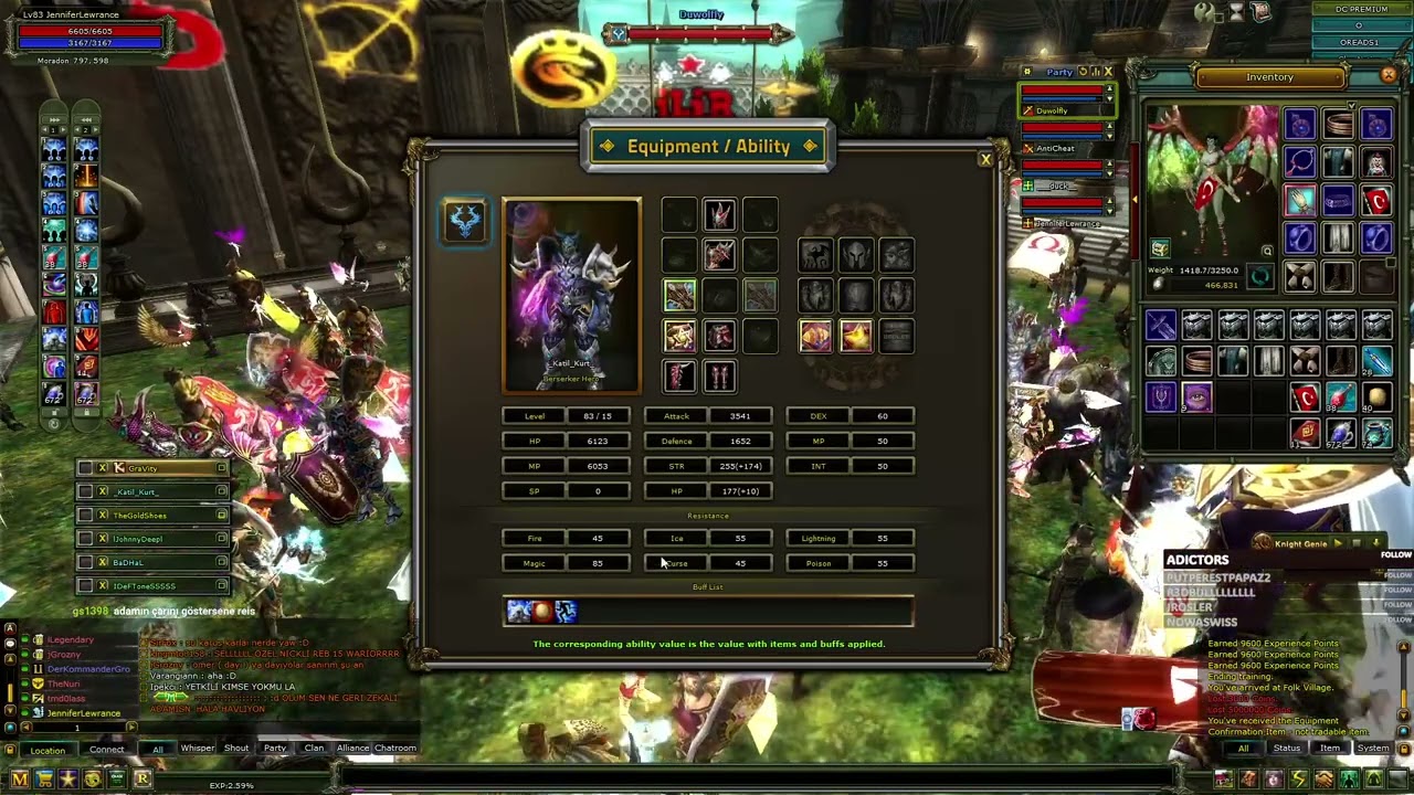 OREADS DARK KNİGHT SPEAR +21 BASILDI !!!