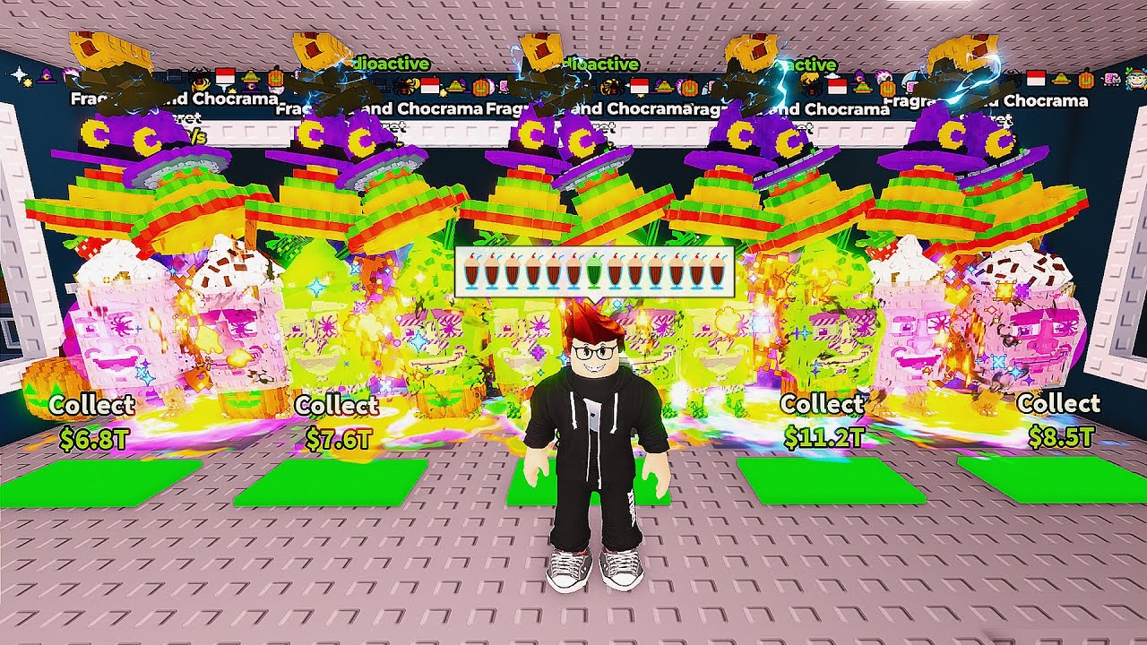 FIZEMOS 14 FRAGRAMAS de TOP GLOBAL nas TRADES no EVENTO do ROUBE UM BRAINROT 😱