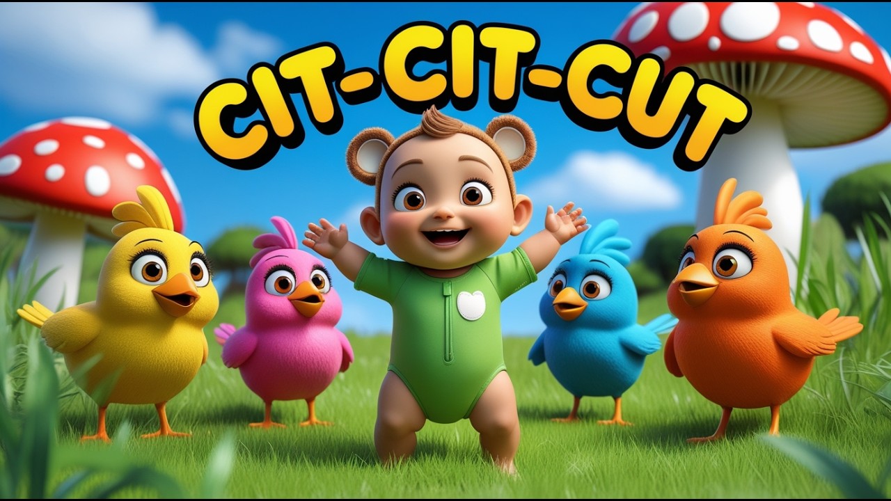 CIT-CIT-CUIT BURUNG BERNYANYI - LAGU ANAK DAN BAYI – NURSERY SONGS POPULER | FamilyKids