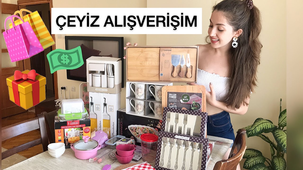 ÇEYİZ ALIŞVERİŞİM 🛍 #part1 #çeyizalışverişim