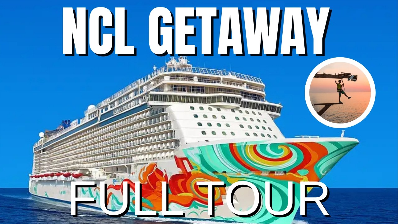 Экскурсия по кораблю NCL Getaway и полный тур по нему в 2026 году.