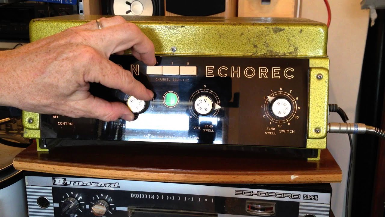 Binson Echorec B2 - Guitar Demo