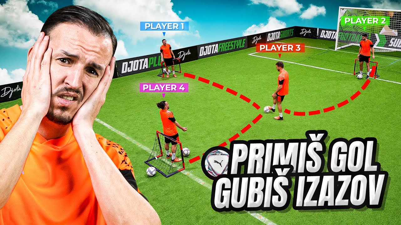 KO POSLEDNJI PRIMI GOL = POBEDJUJE IZAZOV