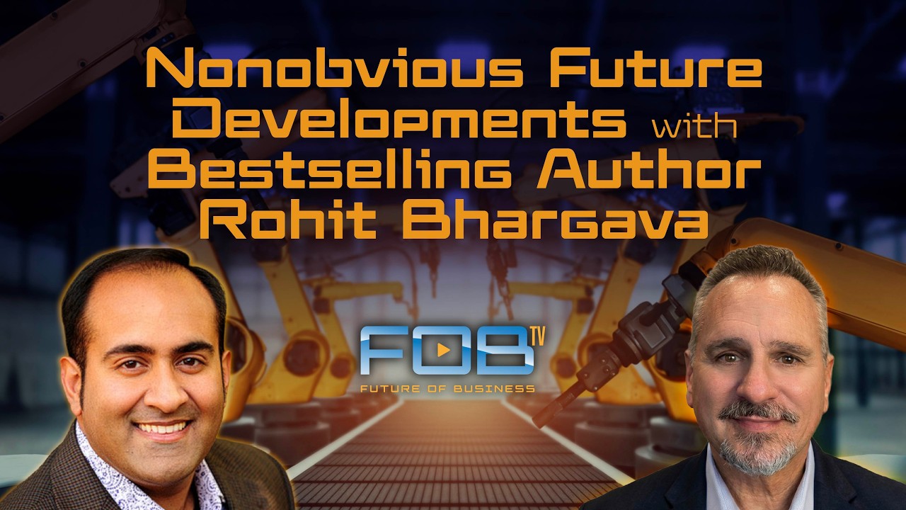 Nonobvious Future Developments with Bestselling Author Rohit Bhargava | Ep. 150