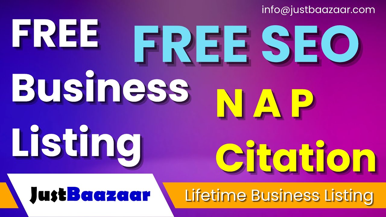 Top Free Business Directory For Listings and NAP Citation FREE SEO & Digital Marketing Websites