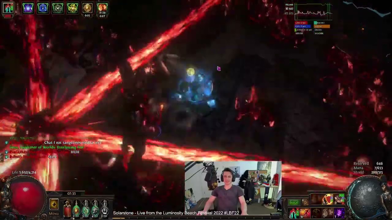 [POE CLIPS] JUST ANOTHER UBER SIRUS METEOR TANKING MATHIL BUILD | MATHIL1