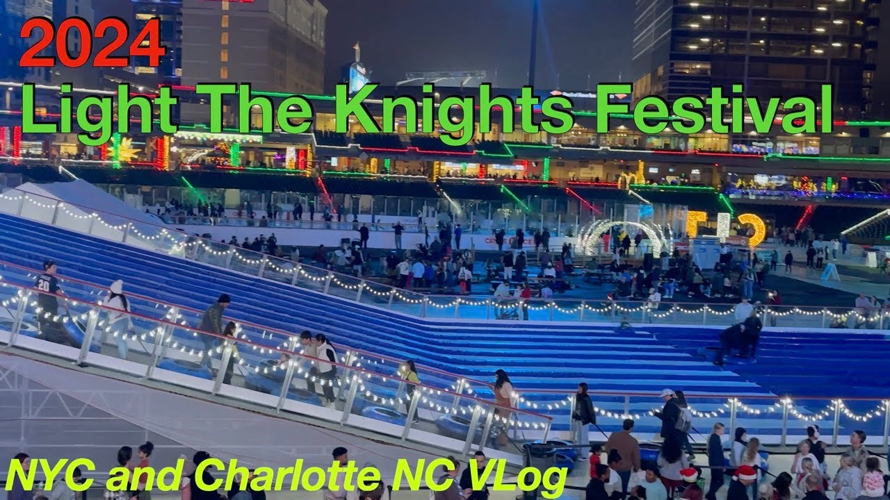 Charlotte NC - 2024 Light The Knights Festival.