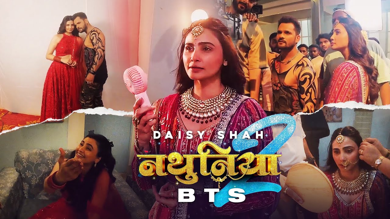 Song shoot, BTS & Full-on masti!😂Daisy Shah 