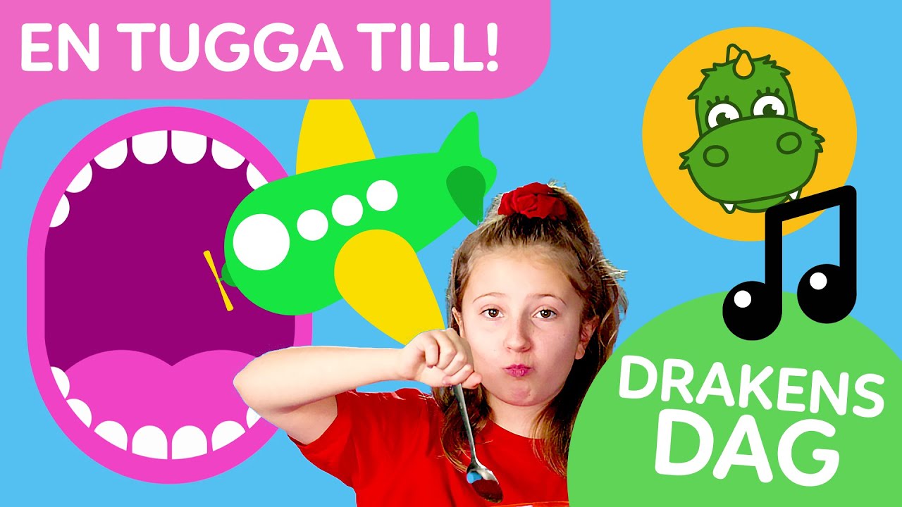 Bolibompa Mini: DRAKENS DAG: En tugga till! Äta-sången