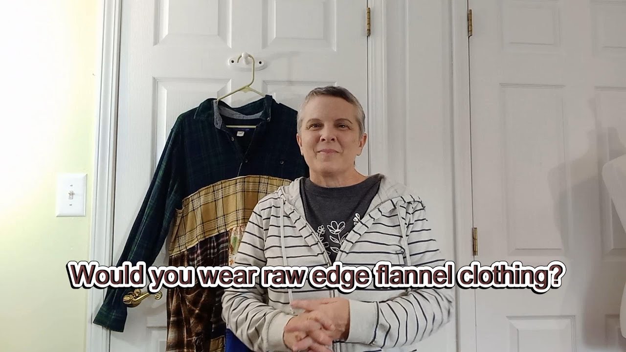 Do you like the raw edge upcycled clothing look?