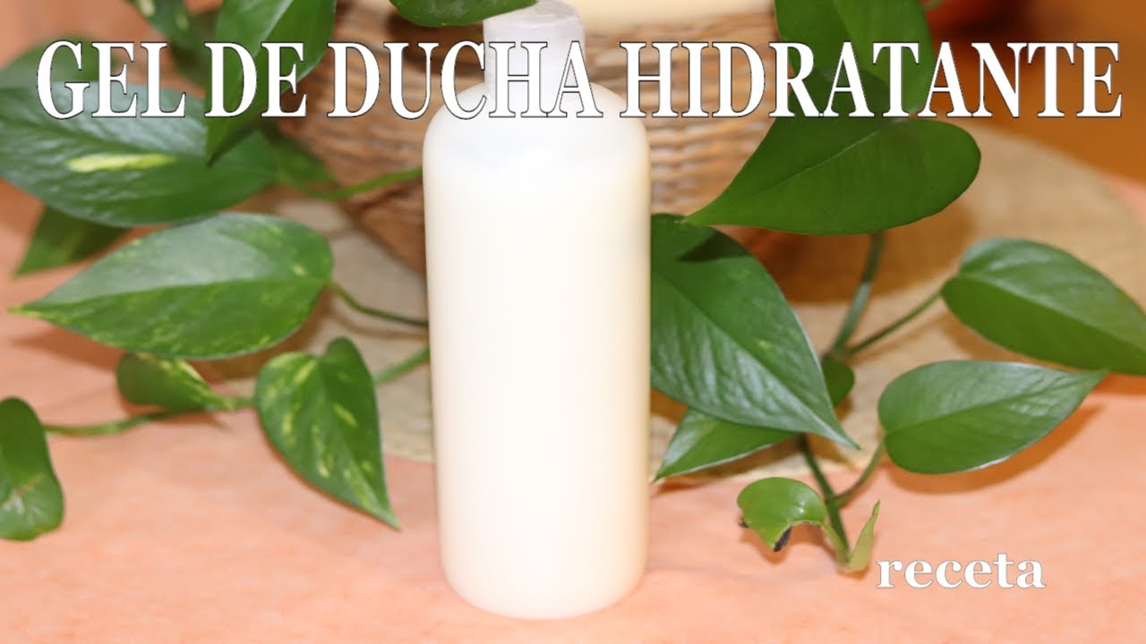 Cómo hacer un GEL DE DUCHA CASERO para piel seca (receta casera) / Make a SHOWER GEL for dry skin