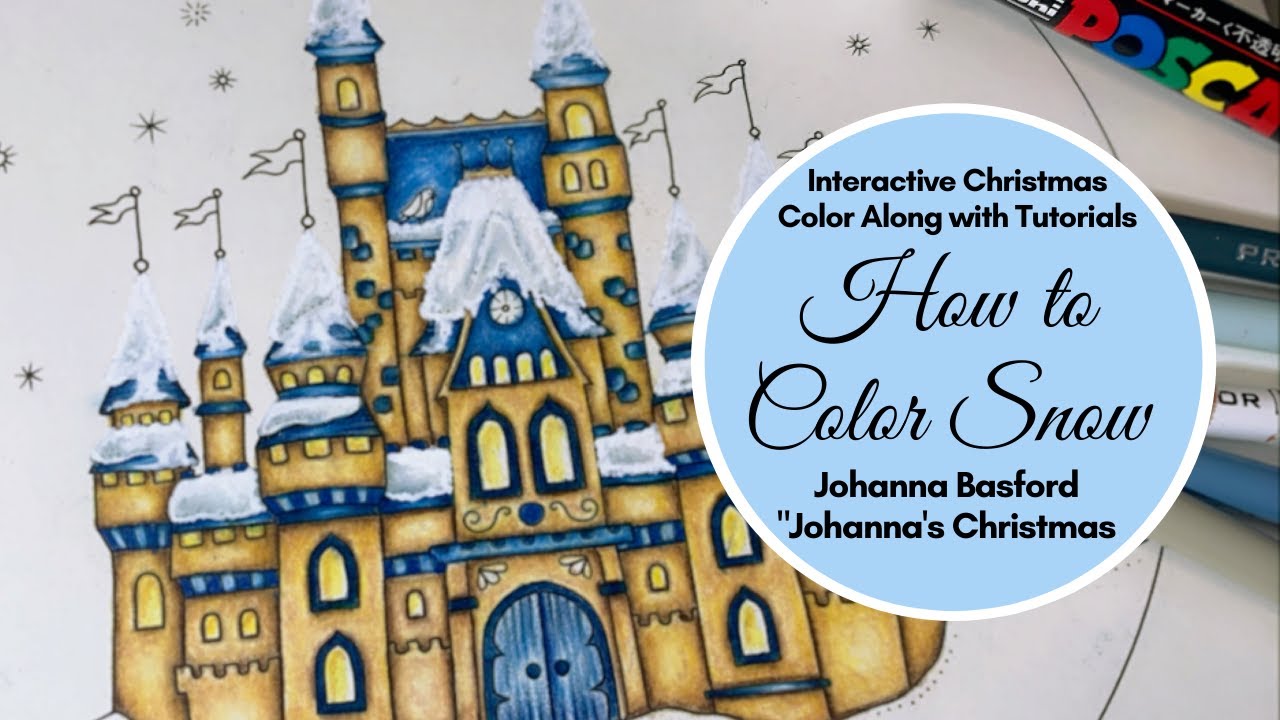 HOW TO COLOR SNOW | 