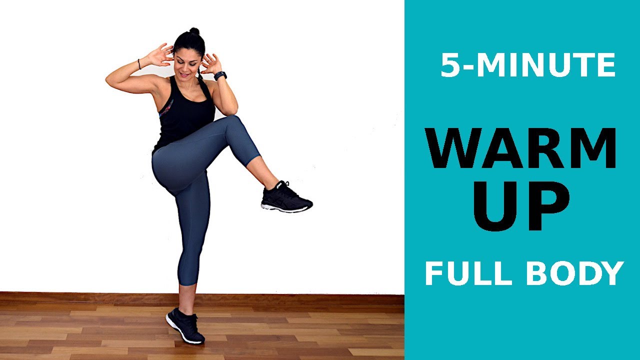 WARM UP - Home workout - Ζέσταμα Προθέρμανση πριν από τη γυμναστική στο σπίτι