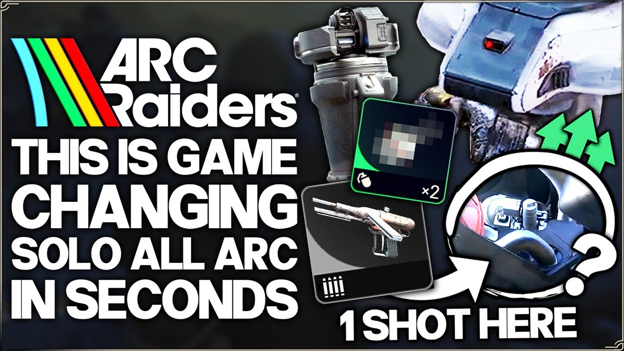 Arc Raiders - This is OP - New FASTEST Way to Kill ALL Arc With Cheap Guns - Best Easy Farm Guide!