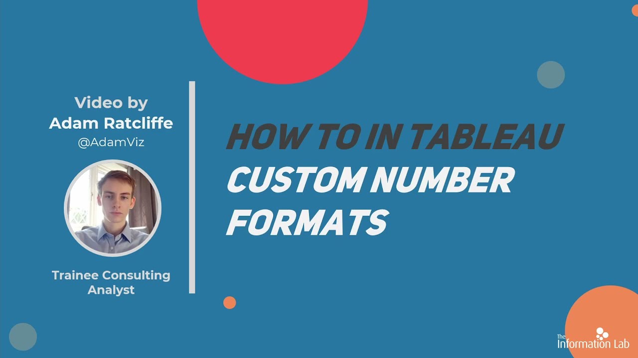 How to in Tableau in 5 mins: Custom Number Format