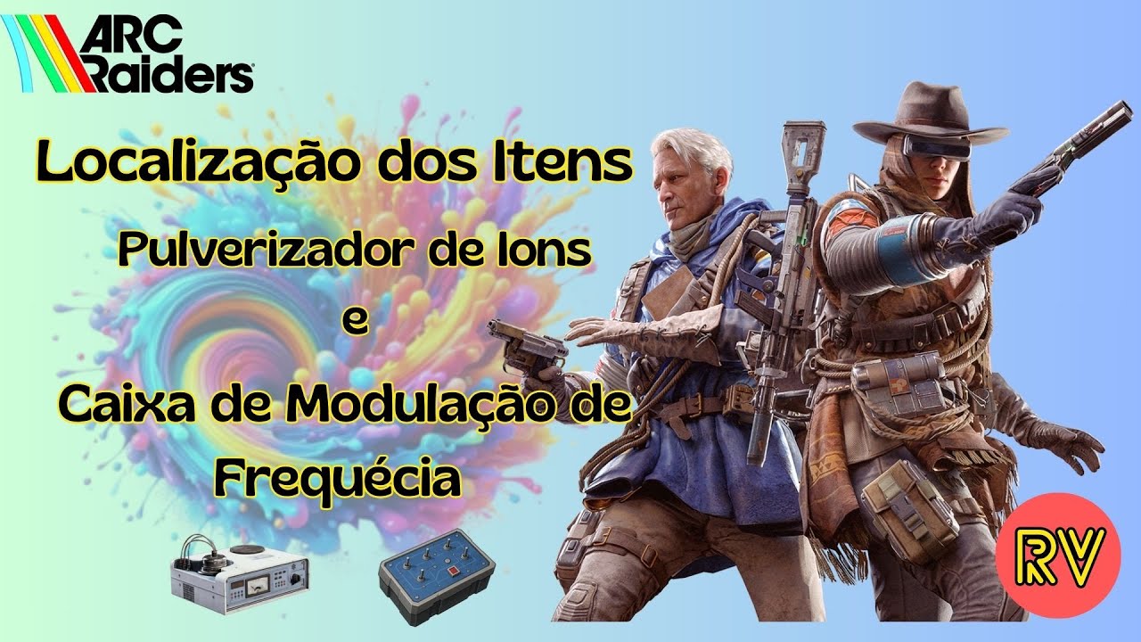 🔴ARC RAIDERS GAMEPLAY  Pulverizador de Ions e Caixa Modular de Frequéncia