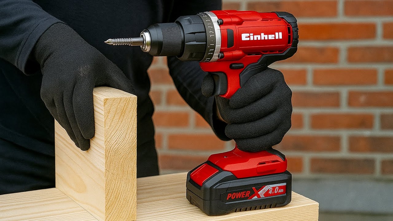 EINHELL TE-CD 18 BL - АККУМУЛЯТОРНЫЙ ОТВЕРТОЧНИК, ХОРОШИЙ УСТРОЙСТВО!