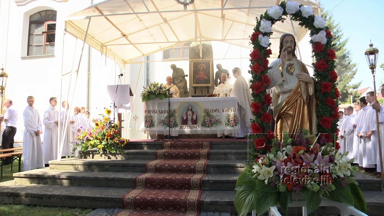 Slavnost Nejsvětějšího srdce Ježíšova je pro Dolní Bojanovice obrovským svátkem