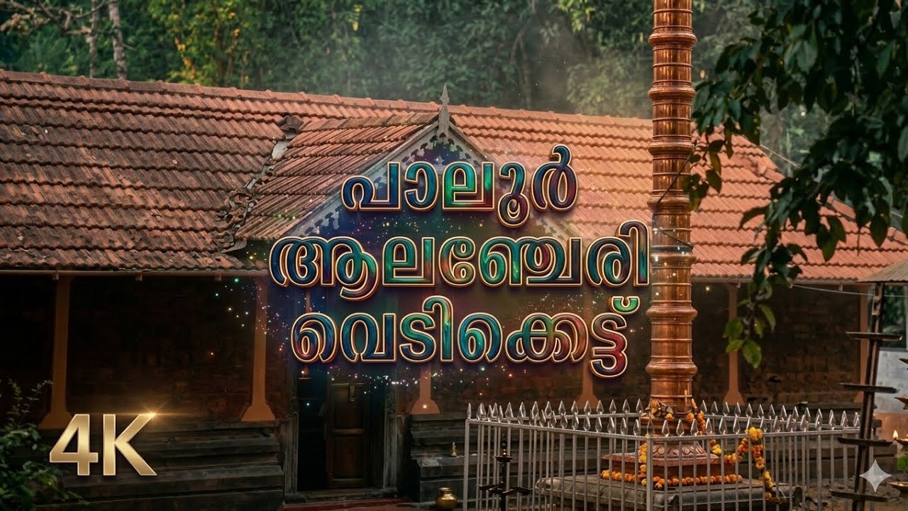 പാലൂർ ആലഞ്ചേരി വെടിക്കെട്ട് 2026 4K