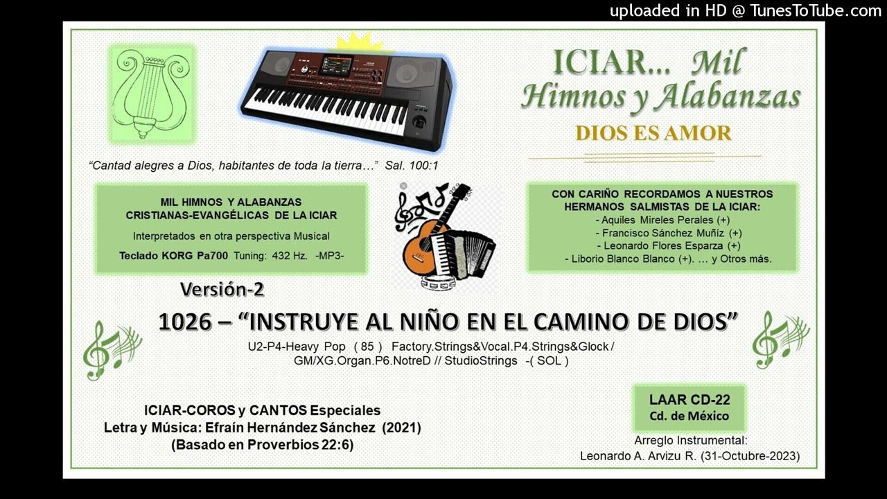 1026 - INSTRUYE AL NIÑO EN EL CAMINO DE DIOS (Versión-2)