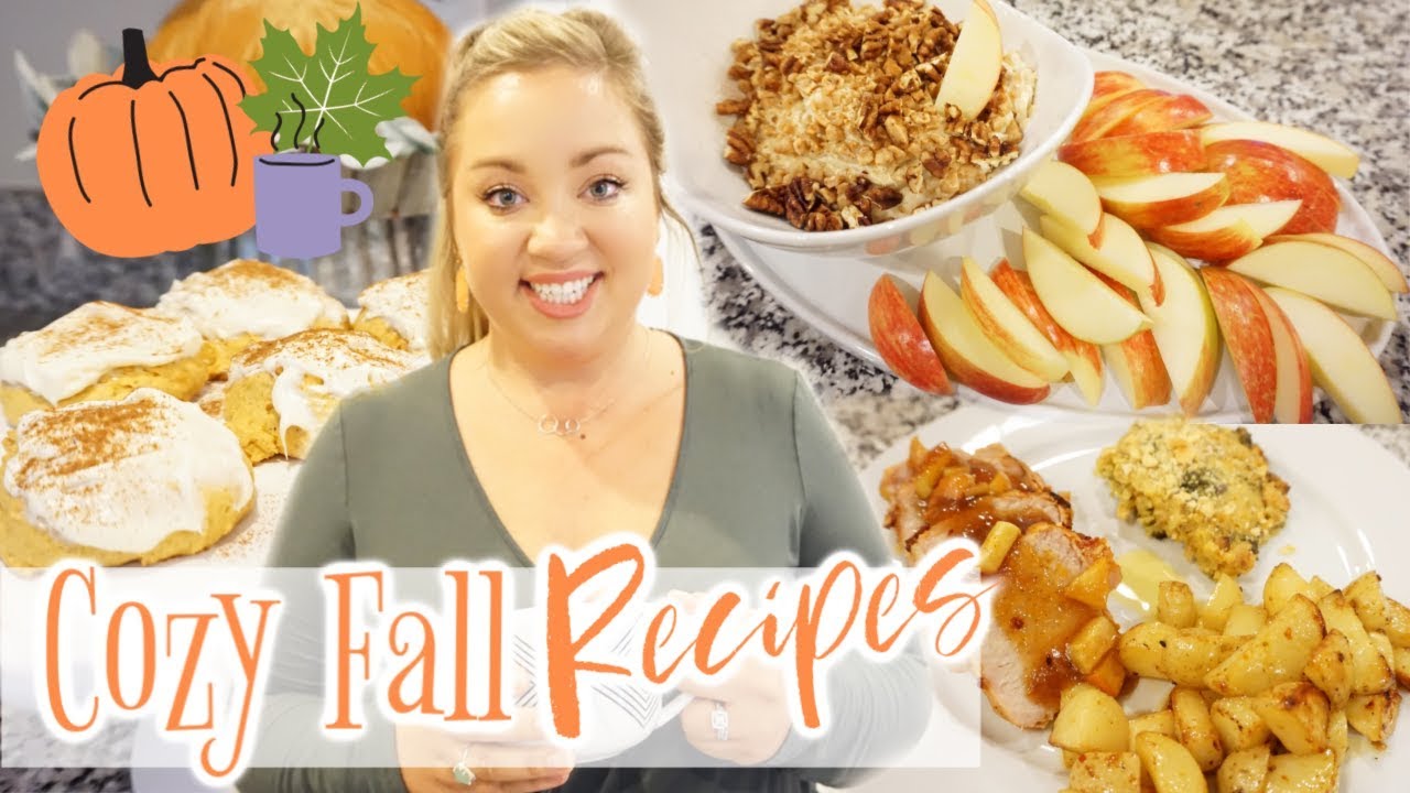 COZY FALL RECIPES🍁🧡 | WHAT'S FOR DINNER | JESSICA O'DONOHUE