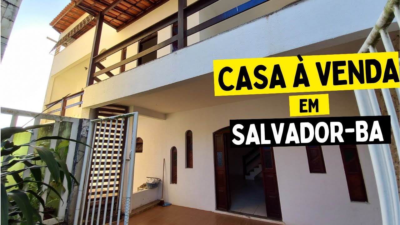 😍 CASA para VENDA,  Salvador, Bahia, Bairro de Itapuã🌴🏖