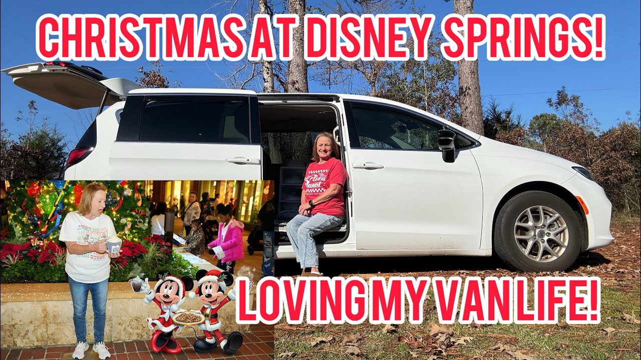 Christmas at Disney Springs!/ Loving Van Life!