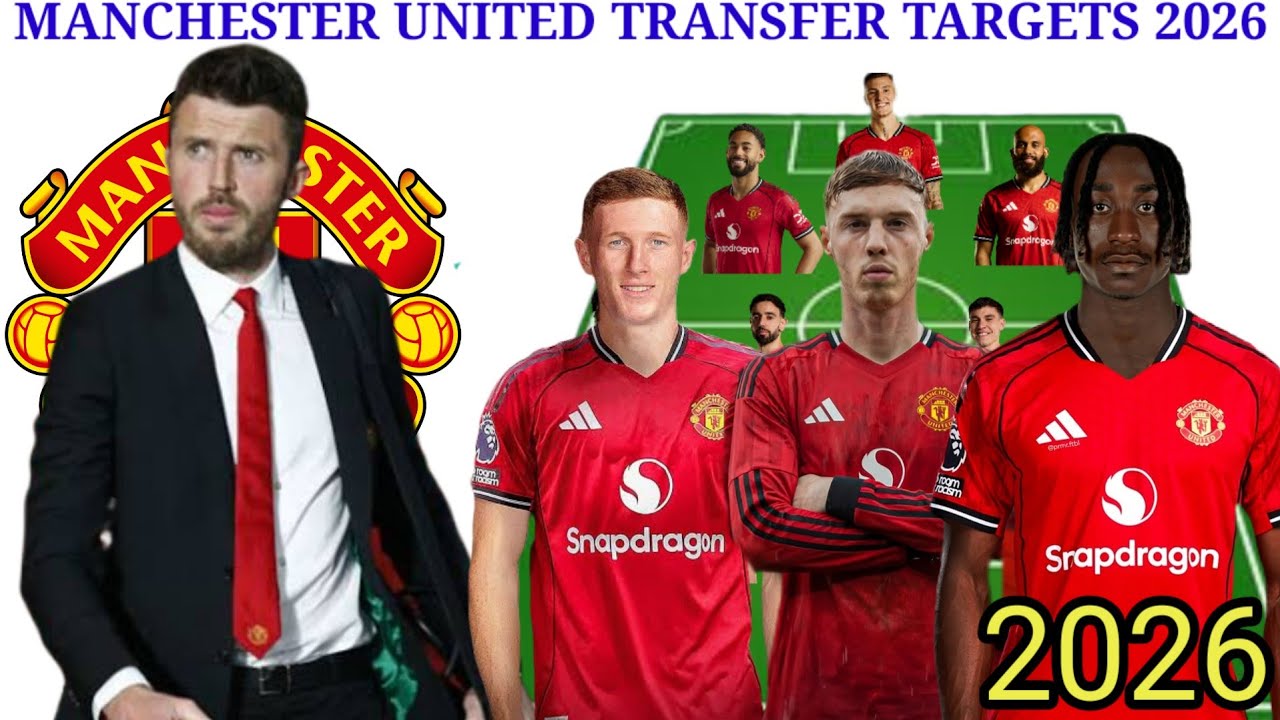 Welcome Palmer, Diomande & Anderson ✅,MANCHESTER UNITED LINEUP / TRANSFER TARGETS UNDER CARRICK 2026