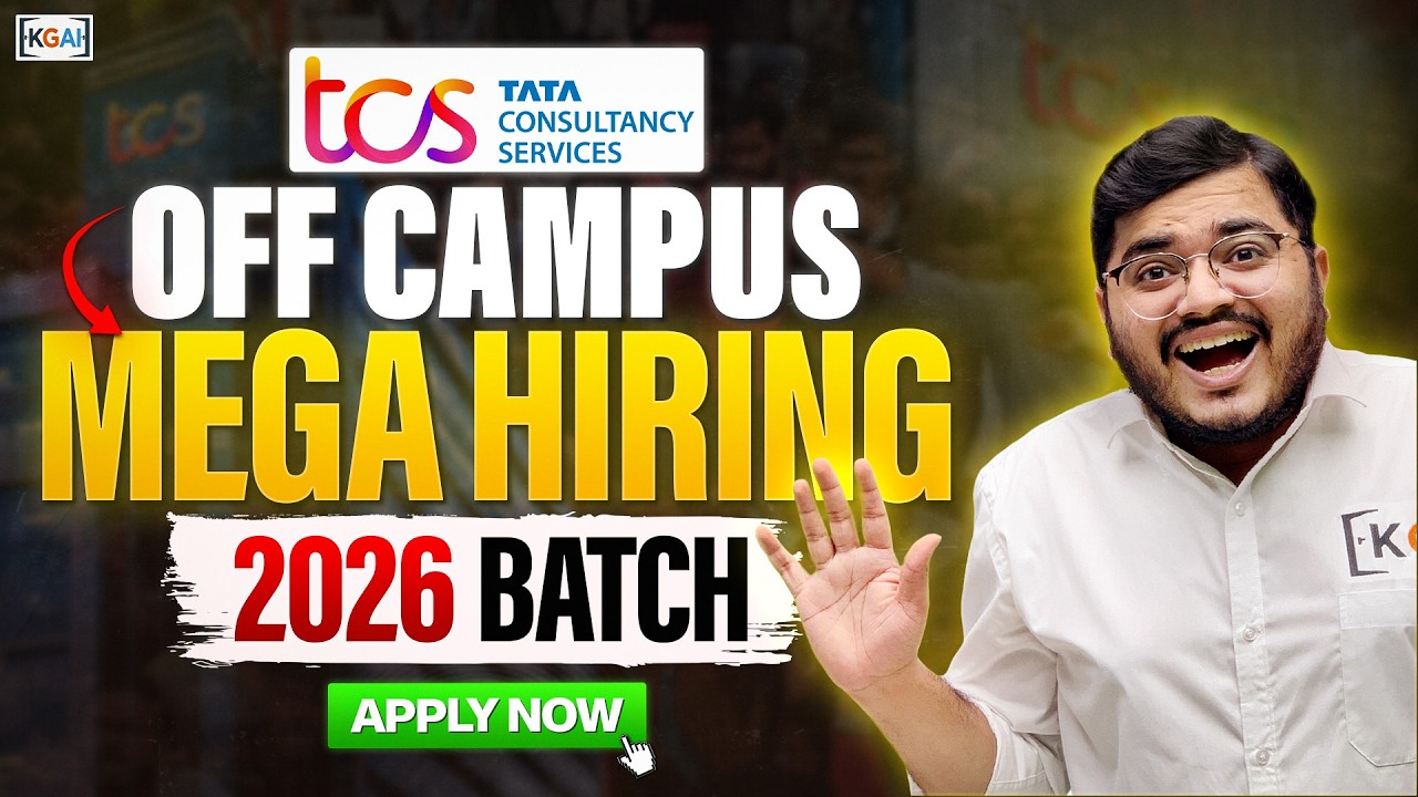 TCS Off Campus Hiring 2026 | TCS Ignite Hiring | Exam Date, Eligibility, Syllabus & Preparation Plan
