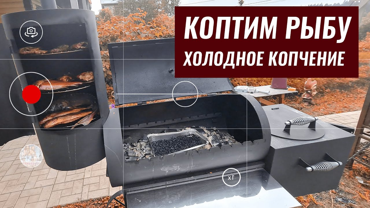 🔥🐟 Как коптить рыбу. Холодное копчение в гриль смокере от завода мангалов
