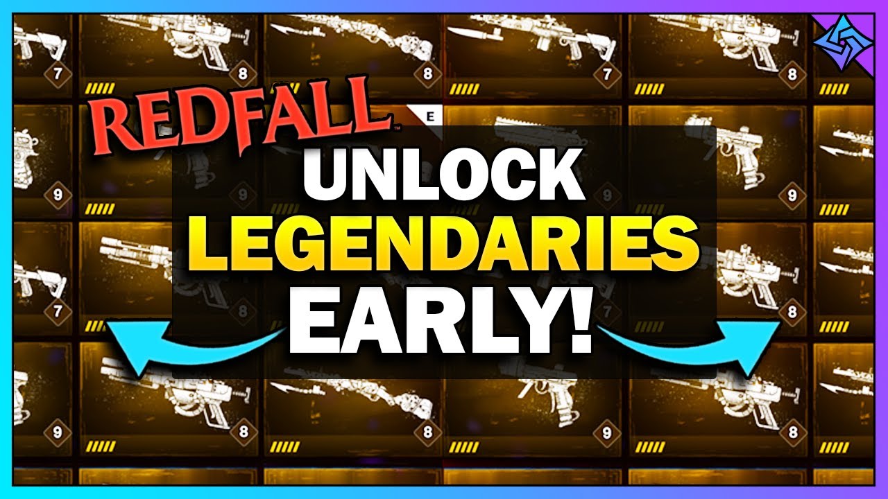 Redfall: How to Get TONS of Legendaries EARLY!