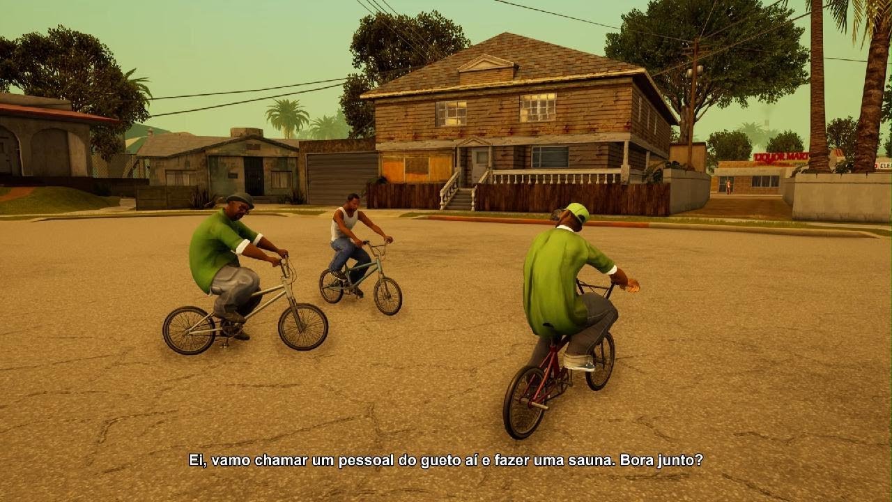 Grand Theft Auto: San Andreas – The Definitive Edition - Início Gameplay
