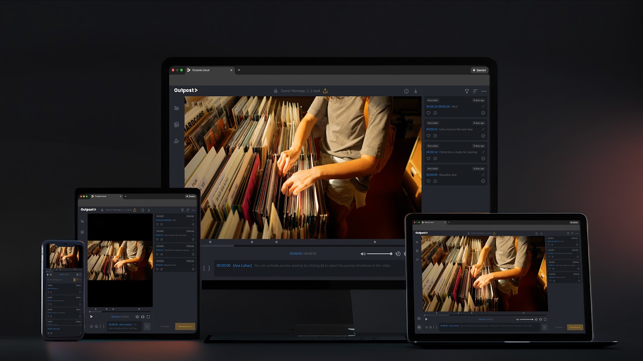 Share Media, Get Feedback: Outpost Review & Approval Workflow