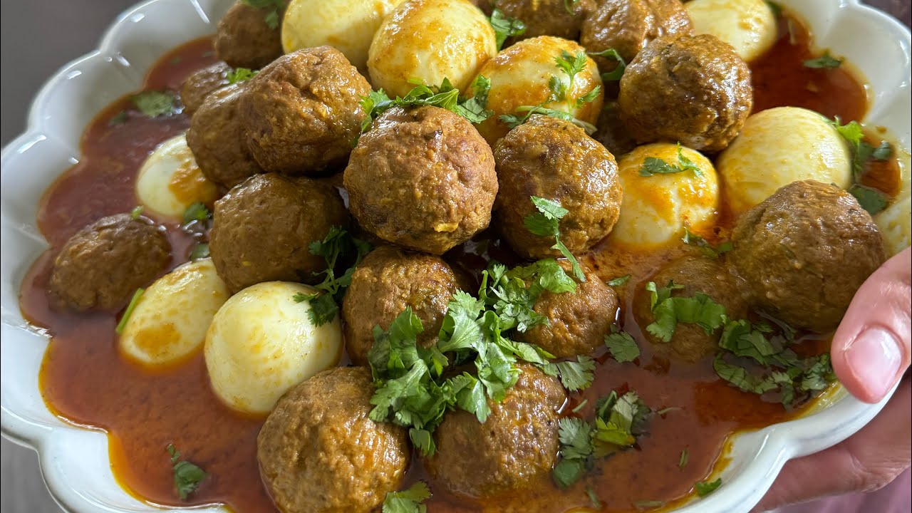 Beef Kofta Curry Recipe || Meatballs Recipe || Easy and Delicious kofta by@Abbys-Kitchen 