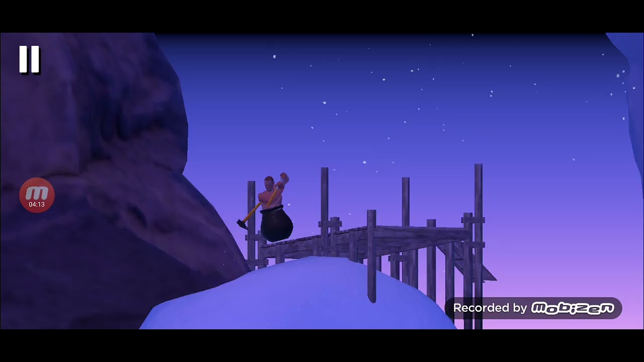 Riding the snake.... Getting Over It #16